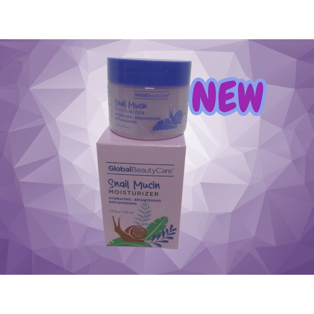 Global Beauty Care  Snail Mucin Serum & Moisturizer. Hydrating 1.7oz